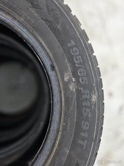Kumho Winter WP52  195/65r15 sada zimna - 5