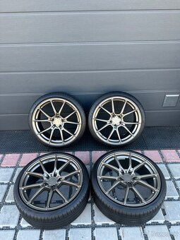Sada kolies 5x112 R19 Cheetah Wheels Spyder - Bronze - 5