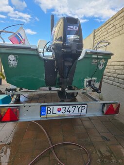 Motorový čln Sportyacht fisher 430, rybolov, rekreácia - 5