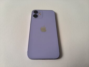apple iphone 12 mini 64gb Purple / Batéria 100% - 5