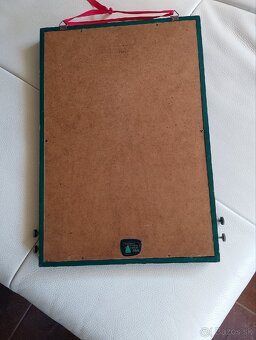 Stará reklamná cedula -sklo - 5