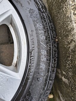 Predám elektróny 5x112 R16, pneu 215/55 r16 - 5