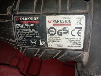 Aku brúska parkside performance - 5