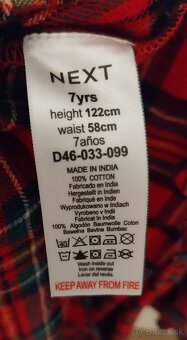 Vianočné šaty Next 122 - 5