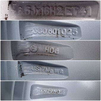 5x112 Originál Volkswagen Sepang TOP STAV 215 60 R16 - 5