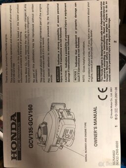 Motor HONDA GCV 160 - 5