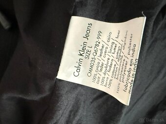 Kožená bunda CALVIN KLEIN ,L - 5