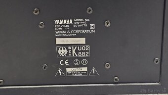 Predám Yamaha SW-P40 Subwoofer a reproduktory 5.1 - 5