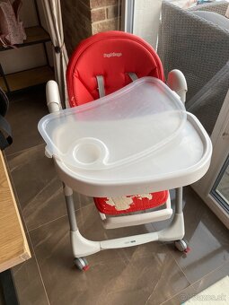 Detska stolicka peg perego cervena - 5