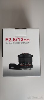 Samyang 12mm,2,8, bajonet Nikon F - 5