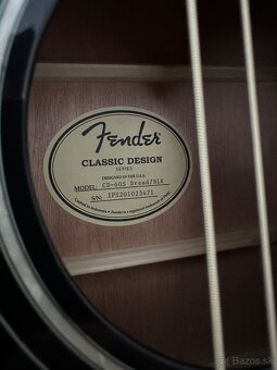 Akustická gitara Fender CD-60S + obal - 5