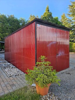 Plechová garáž od 3x4m - 5