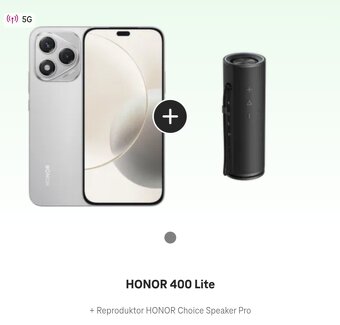 Predám nový nerozbalený HONOR 400 Lite 5G 8 GB / 256 GB - 5