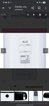 Čistička vzduchu s uv lampou a wifi - 5