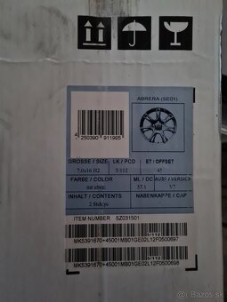 R16 5x112 +letne 205/55R16 - 5