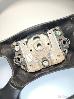 Originál VW t4 kožený volant Caravelle Multivan Transporter - 5