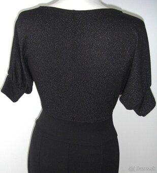 Čierne šaty so zipsami - ORSAY - 5