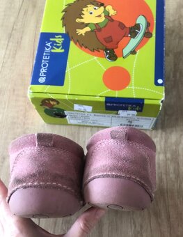 Ružové kožené barefoot topánky Protetika, Silvana, 24, 18 E - 5