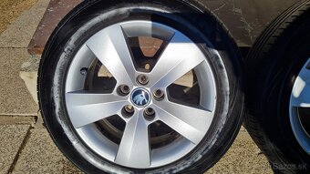 R15 5x100 škoda matone + 185/60R15 letne - 5