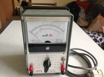 AC MILLIVOLT METER, ELEKTRONKOVY VOLTMETER MERACE UROVNE - 5