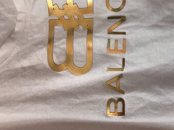 BALENCIAGA gold damske tricko M/L - 5