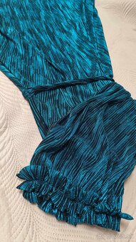 Elegantné spoločenské šaty - veľ. 38 - 5