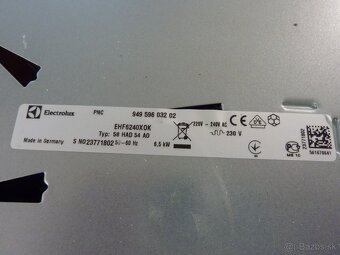 Predám varnú,elektrickú sklokeramickú dosku zn.Electrolux. - 5