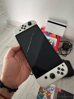 PREDÁM Nintendo switch oled+ hry - 5