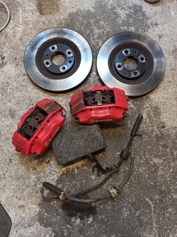 Swap prednych brzd peugeot 4 piest - 5