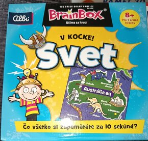 Spoločenské hry BrainBox - Svet, Slovensko, Zvieratá - 5