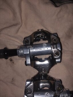 Shimano spd pedále+nášľapné pedále - 5