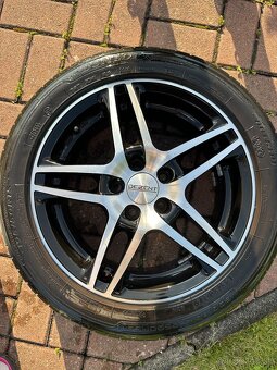 Sada letných pneumatík DUNLOP s diskami DEZENT – 195/50 R15 - 5