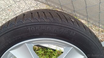 Sada elektrónov dezent 6Jx15 H2 s pneu semperit 195/50 R15 - 5