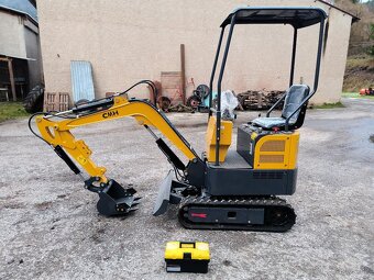 Koncim rozpredavam Bager 1000kg diesel 1 valec motor KOOP - 5