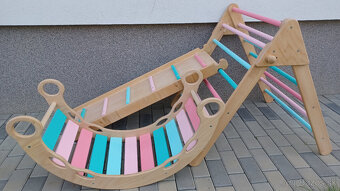 bukový Piklerovej triangel montessori - 5