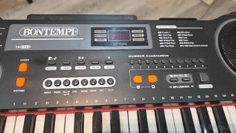 Digitálne klávesy Bontempi 166118 - 5