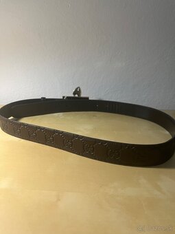 Gucci kožený opasok – originál - 5