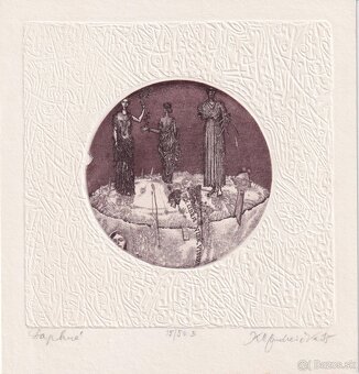 predam exlibris grafiky Karol Ondreička - 5