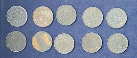 Zbierka mincí - Rakúsko Uhorsko prvá a druhá emisia - 5