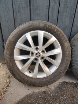 Škoda kolesá 16" + pneumatiky 205/55/R16 - 5