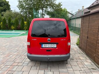 Predám VW Caddy Life 1.9TDI 77kw 184 000km 2009 - 5