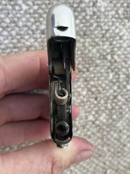 Briquet Essence Thorens Argent Massif Bijoux Mecan Benzínový - 5
