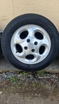 PEUGEOT elektrony R14 + pneu 185/65/14 - 5