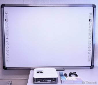 Interaktívny set- dotyková tabula 81"+projektor+držiak -top - 5