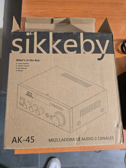 2 kanalove bluetooth fm radio ak45 zosilovac - 5
