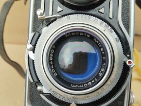 Starý fotoaparat FLEXARET s krytkou a pouzdrem - 5