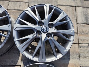 4x100 r15 hliníkové disky Toyota Yaris + TPMS snímače - 5