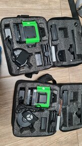 Nivelačný laser tzv. 4D tj 16 líniový so zel lúčom 2x bat - 5