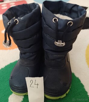 Zimná obuv 22/23, 23,24, spolu za - 5