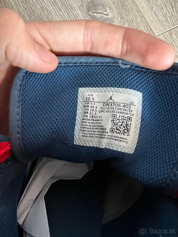 Tenisky Nike Jordan 1 Mid French Blue Fire Red - 5